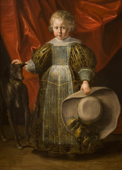 Portrait of a Boy with a Dog by Cornelis de Vos