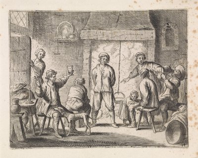 Peasants in an Inn by Cornelis de Wael