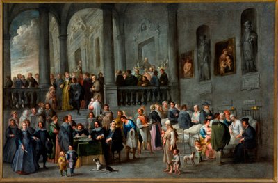 Cycle of the Seven Works of Corporal Mercy: Visiting the Sick by Cornelis de Wael