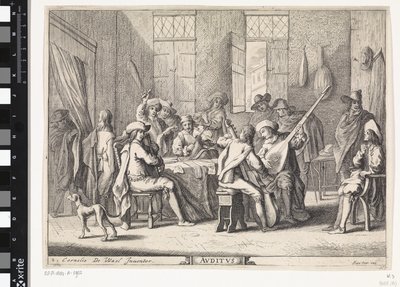 Hearing by Cornelis de Wael