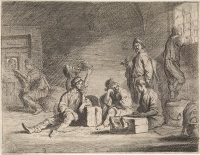 Prisoners in Dungeon (Genre Scenes) by Cornelis de Wael