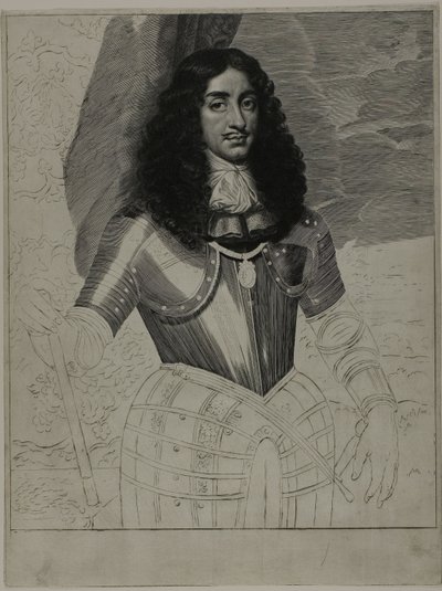Charles II, King of England by Cornelis van Dalen II
