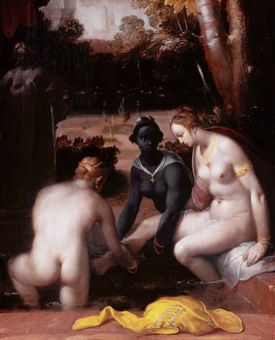 Bathsheba at Her Toilet by Cornelis van Haarlem