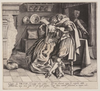 Tactus (Touch), from The Five Senses by Cornelis van Kittensteyn