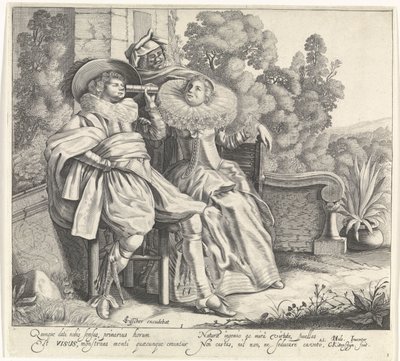 Sight (The Five Senses) by Cornelis van Kittensteyn