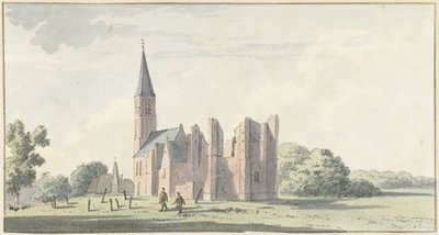 Ruins of the Church in Serooskerken by Cornelis van Noorde (attributed to)