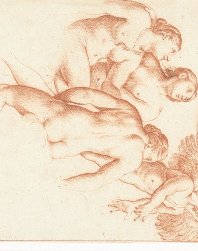 Cupid and the Three Graces by Cornelis van Poelenburch