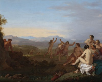 Satyrs Spying on Nymphs by Cornelis van Poelenburch
