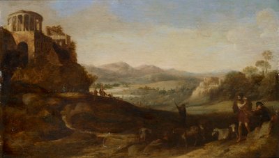 Shepherds in the Campagna by Cornelis van Poelenburgh