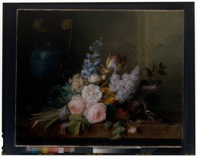 A Still Life of Flowers by Cornelis van Spaendonck