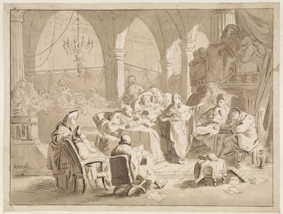Christ as a Twelve-Year-Old in the Temple by Cornelis van der Griendt