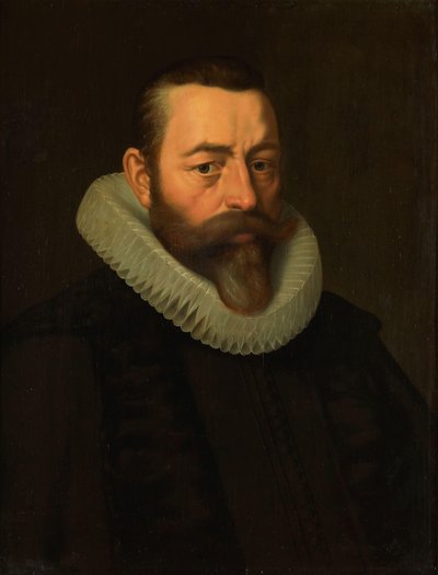 Portrait of Pieter Dircksz Hasselaer by Cornelis van der Voort (copy after)