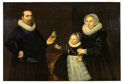 Family Portrait by Cornelis van der Voort