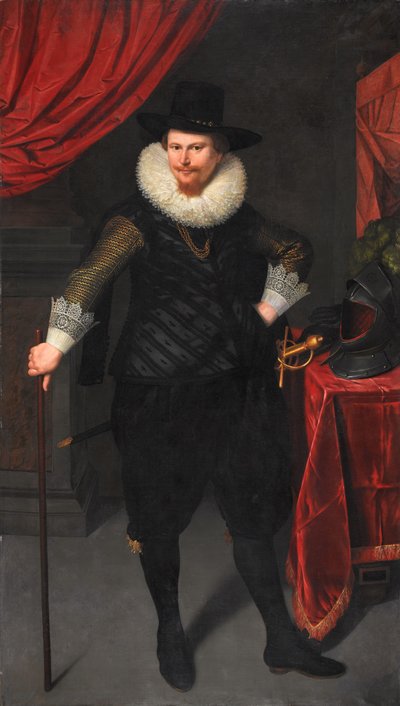 Portrait of Laurens Reael by Cornelis van der Voort