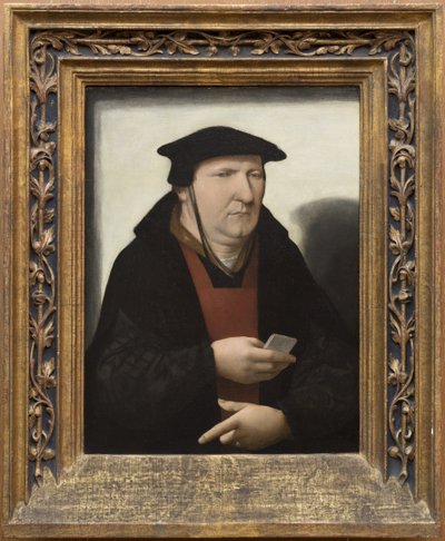 A Man by Cornelisz Anthonisz