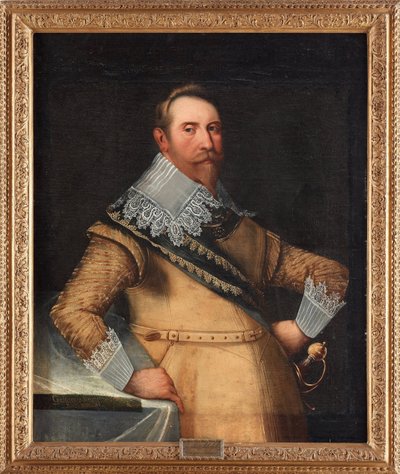 Gustavus Adolphus of Sweden by Cornelius Arendtz