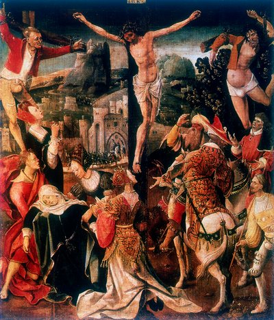Calvary by Cornelius Engebrechtsz