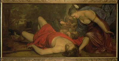 Venus Weeping over the Death of Adonis by Cornelius Holsteyn