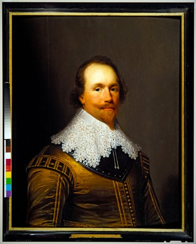 Portrait of Peter Courthope by Cornelius I Johnson