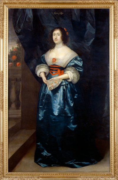 Diana Cecil c.1638 by Cornelius Janssen van Ceulen