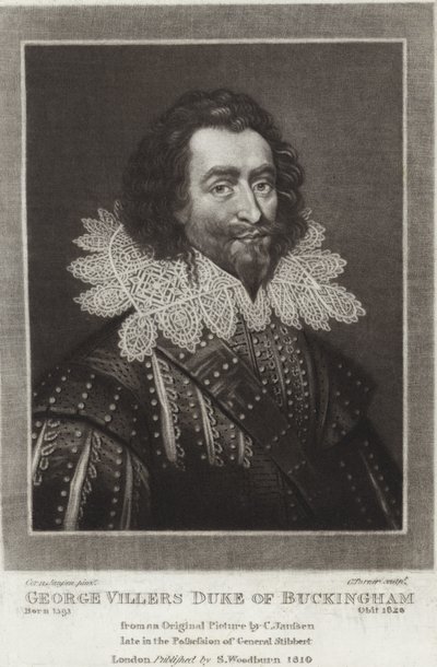 George Villiers, Duke of Buckingham by Cornelius Janssen van Ceulen
