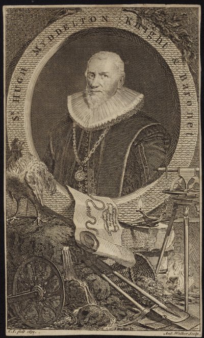 Hugh Myddleton by Cornelius Janssen van Ceulen