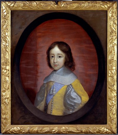 Portrait of William III, Prince of Orange, as a Child by Cornelius Janssen van Ceulen