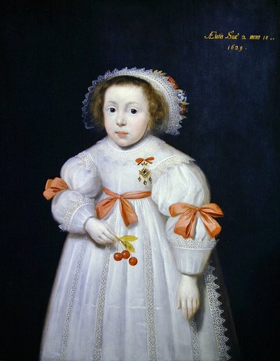 Portrait of a Young Girl by Cornelius Janssen van Ceulen