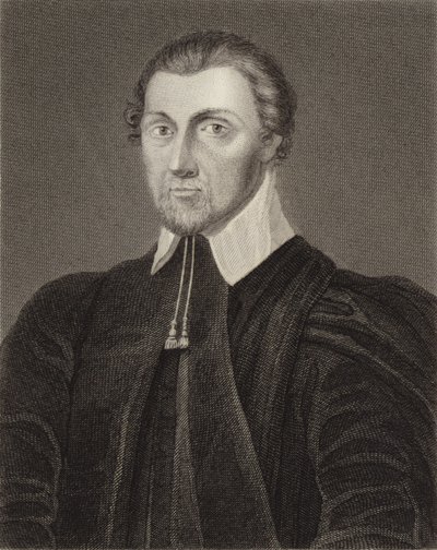 Richart Corbet, Bishop of Norwich by Cornelius Janssen van Ceulen