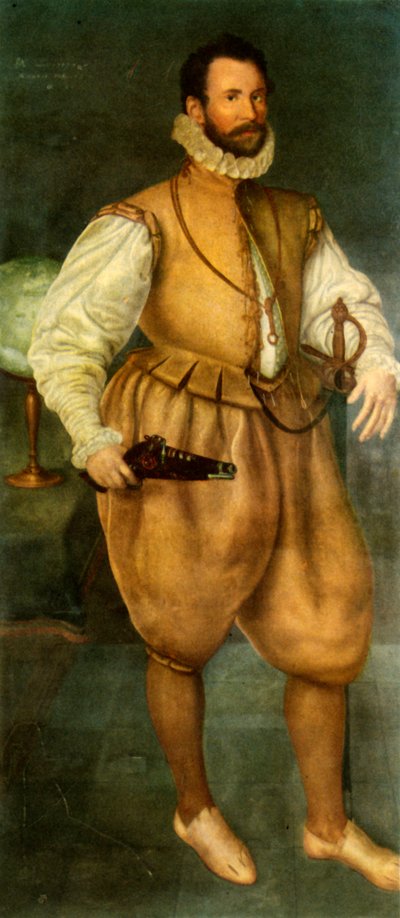 Sir Martin Frobisher, late 16th century, 1946 by Cornelius Ketel