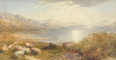 Scene on the Mawddlach, near Barmouth by Cornelius Pearson