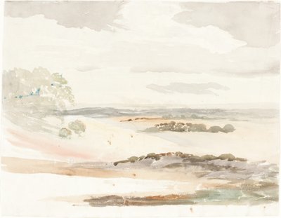 An Extensive View in Shropshire by Cornelius Varley