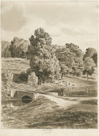 Betley Park, Oct 1820 by Cornelius Varley