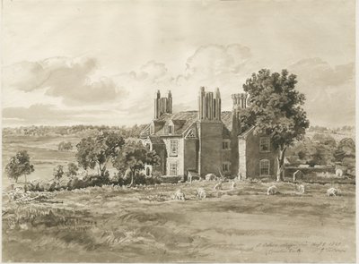 Oaken - Farm House by Cornelius Varley