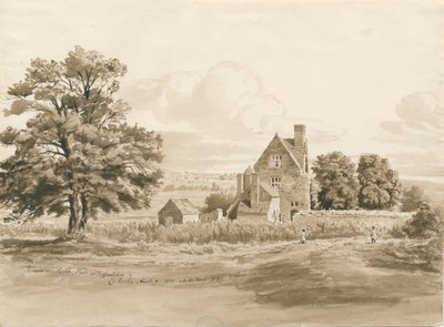 Tettenhall - Perton Hall by Cornelius Varley