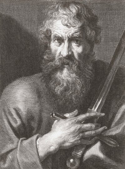 Portrait of Paul the Apostle by Cornelius van Caukercken