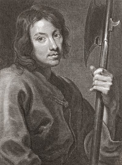 Saint Matthew or Matthew the Apostle. Portrait. by Cornelius van Caukercken