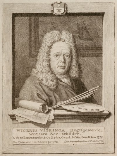 Wigerus Vitringa (1657-1721) by Cornelius van Noorde