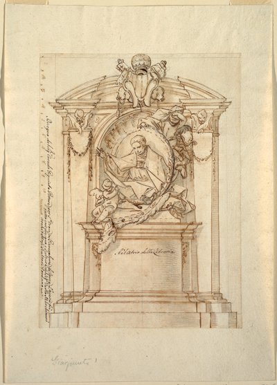 Design for a Monument, ca. 1750 by Corrado Giaquinto