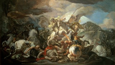 The Legendary Battle of Clavijo by Corrado Giaquinto