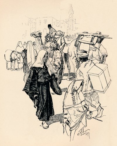 Scene in Bethlehem by Corwin Knapp Linson