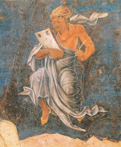 Dean, (detail) from Virgin of Sign by Cosimo (attr. to) Tura