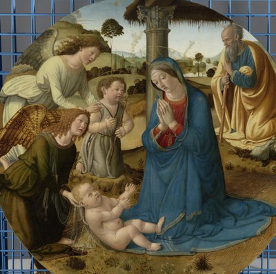 The Adoration of the Christ Child by Cosimo Rosselli