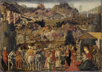 The Adoration of the Magi by Cosimo Rosselli