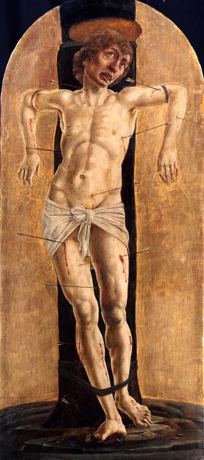 Saint Sebastian by Cosimo Tura