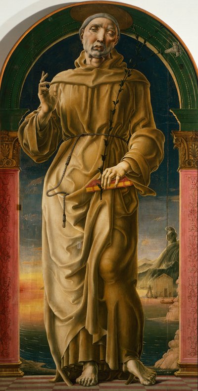 St Anthony of Padua by Cosimo Tura