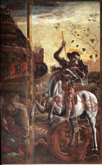 St George and the Dragon (detail) by Cosimo Tura