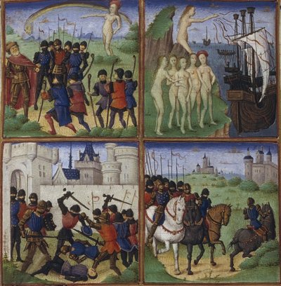 Illustration for the Epic The Aeneid by Virgil by Coëtivy Master