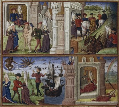 Illustration for the Epic The Aeneid by Virgil by Coëtivy Master