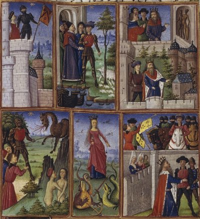 Illustration for the Epic The Aeneid by Virgil by Coëtivy Master